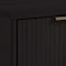 Manhattan Comfort Granville Black 5-Drawer Tall Dresser and 3-Drawer Standard Dresser, Set of 2 GRAN012 - alternate 8